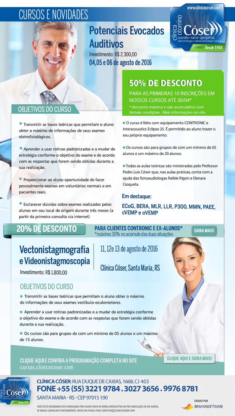 Cursos Cóser 2016