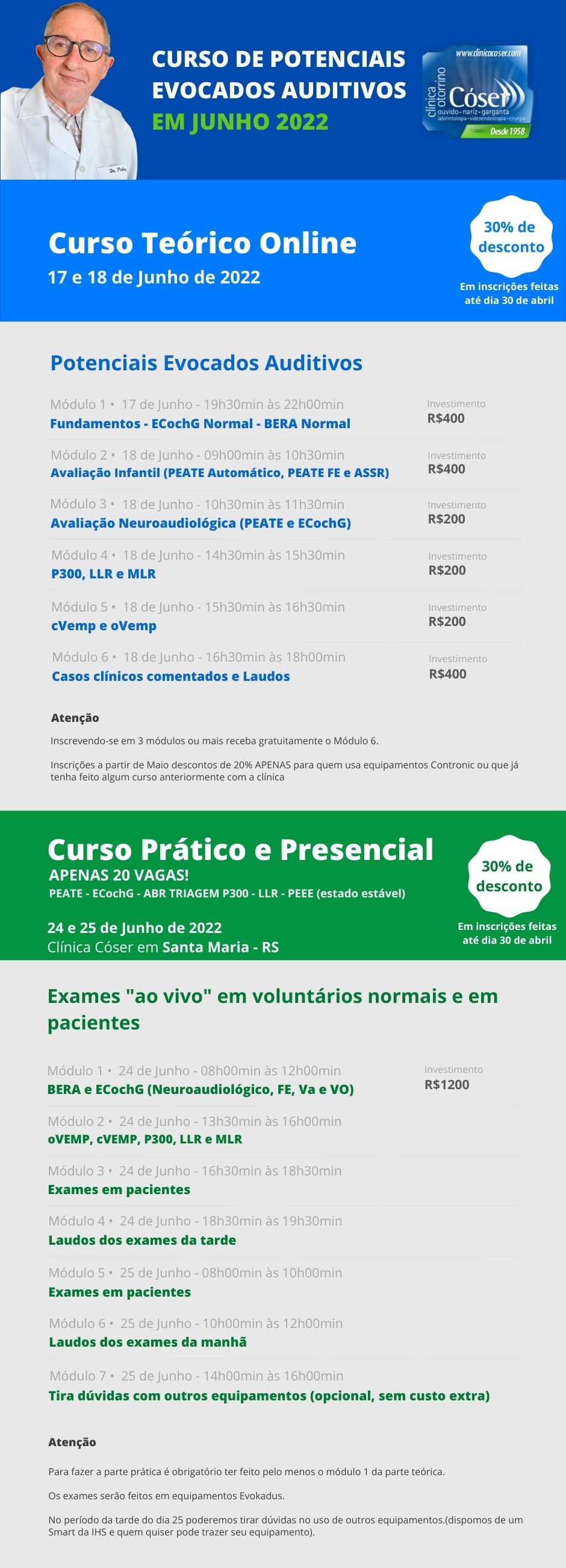 Cursos Cóser 2022